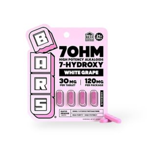 tre house bars 7ohm high potency alkaloids chewable tablets white grape 30mg